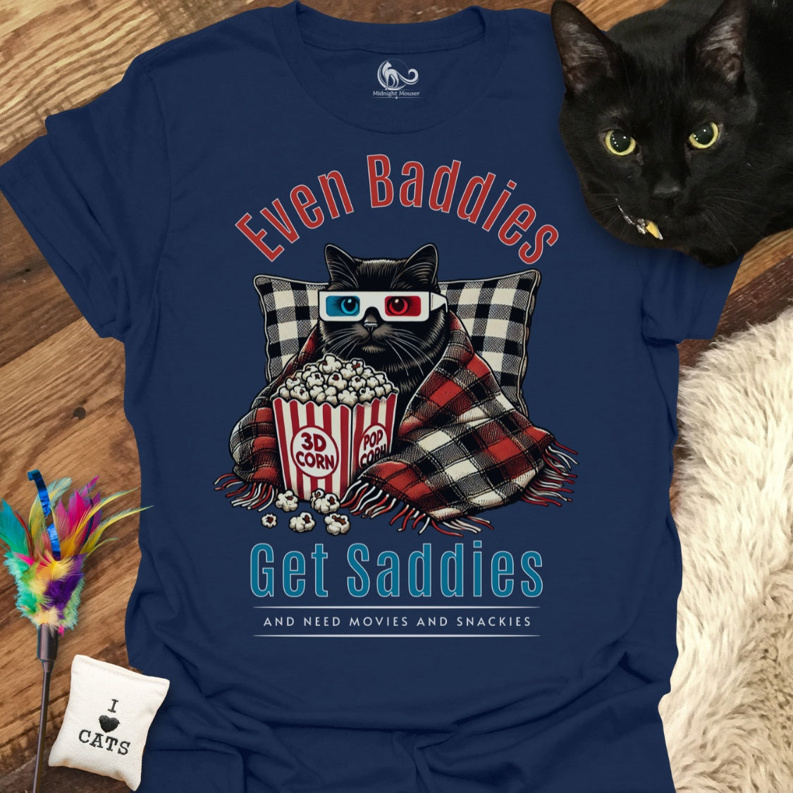 Even Baddies Get Saddies Classic Tee
