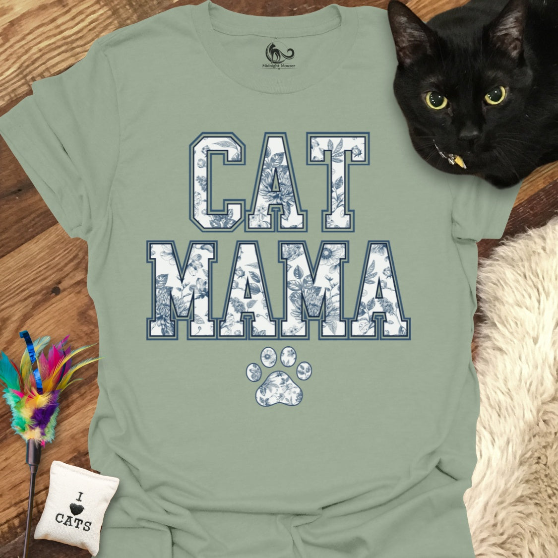 Chinoiserie Cat Mama Classic Tee