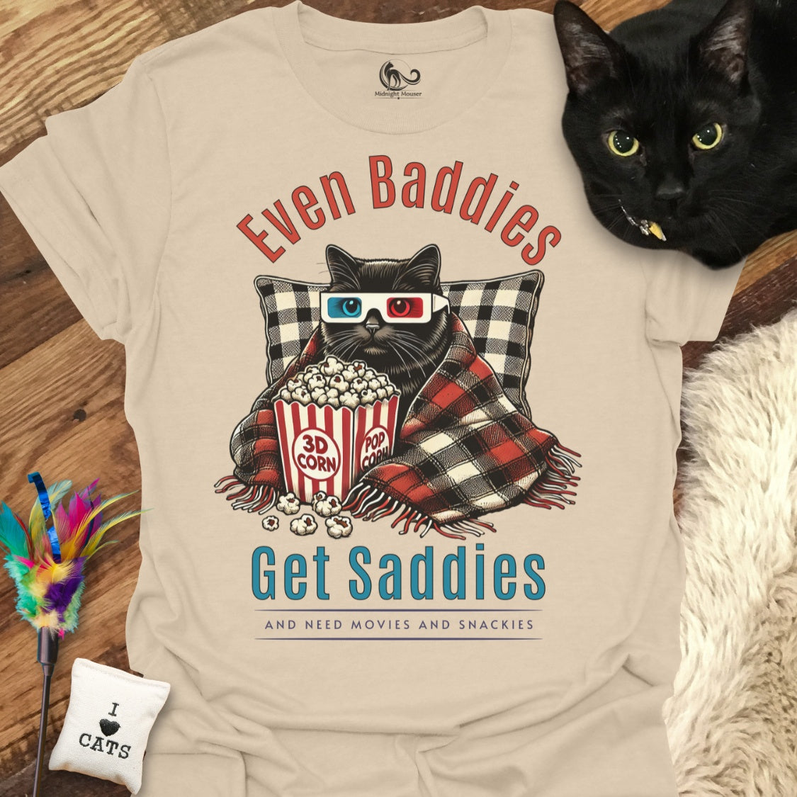 Even Baddies Get Saddies Classic Tee
