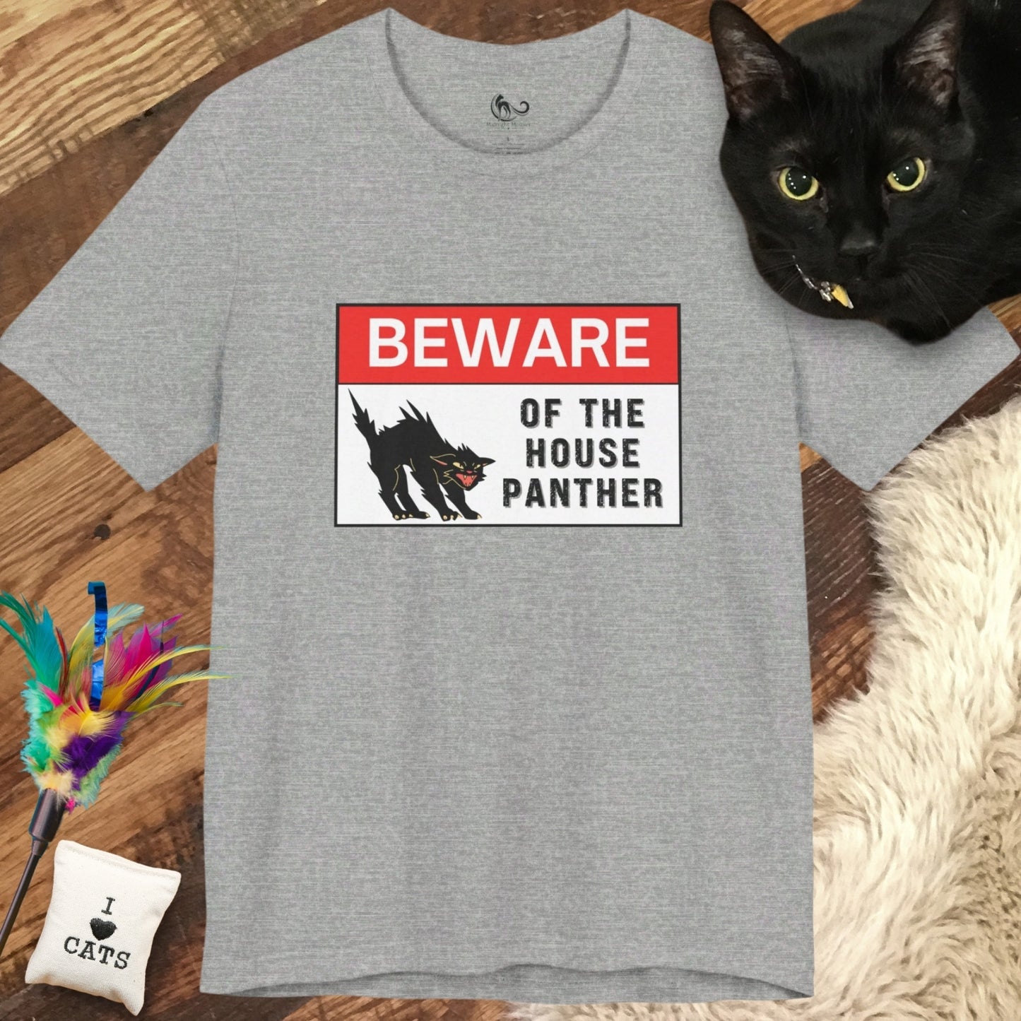 Beware Of The House Panther Classic Tee