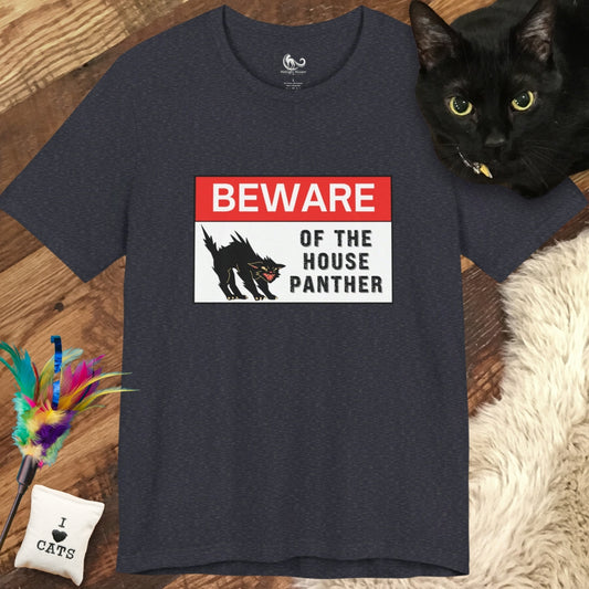 Beware Of The House Panther Classic Tee