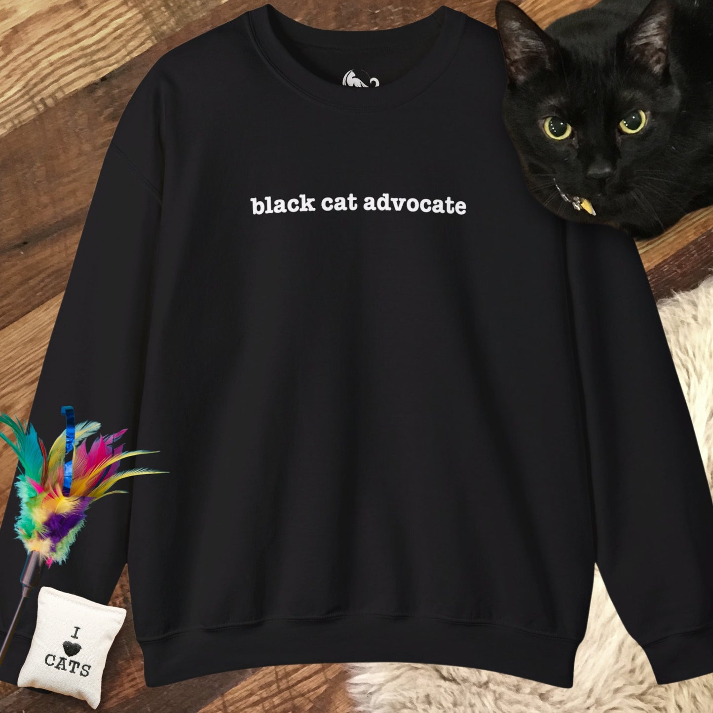 Black Cat Advocate Sweatshirt