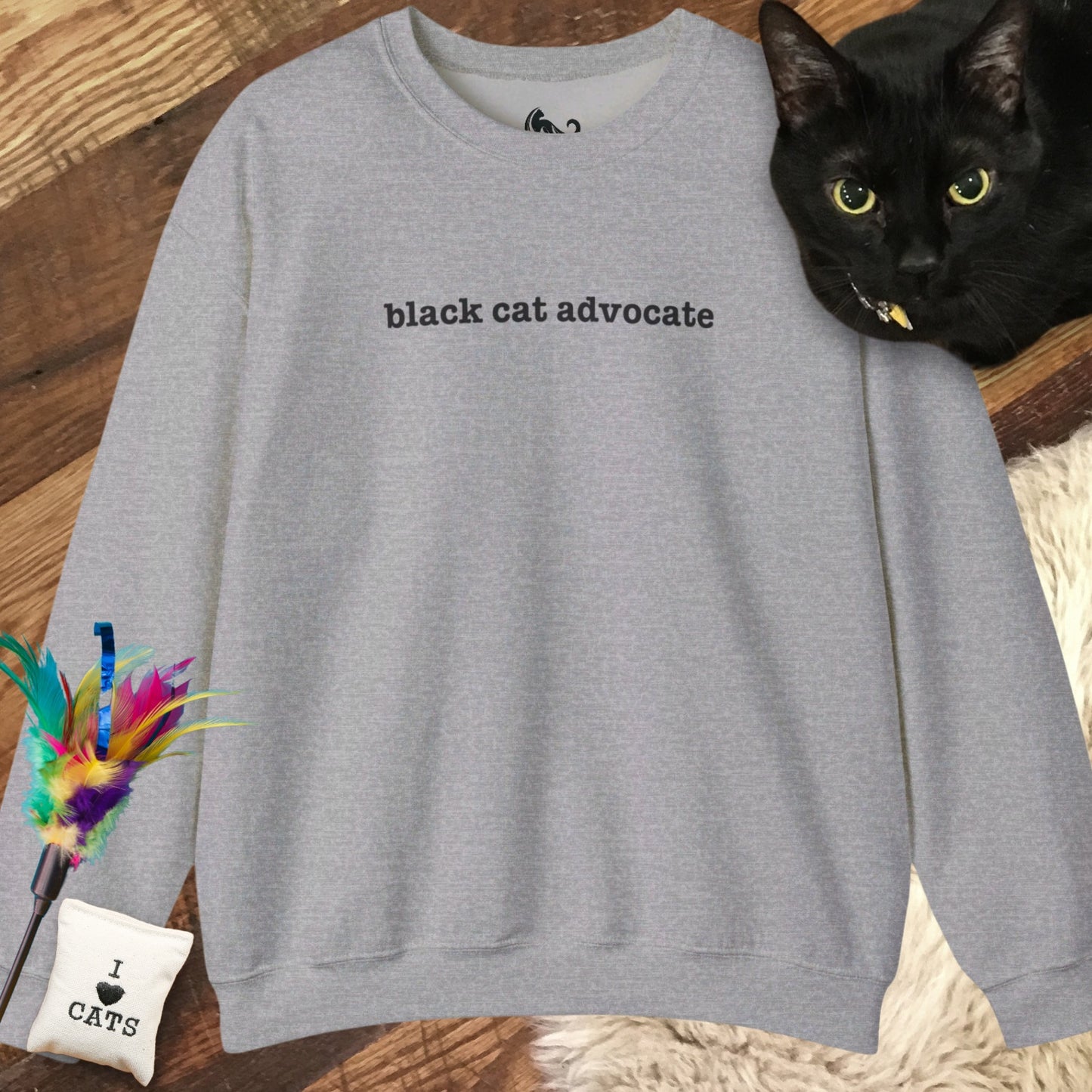 Black Cat Advocate Sweatshirt