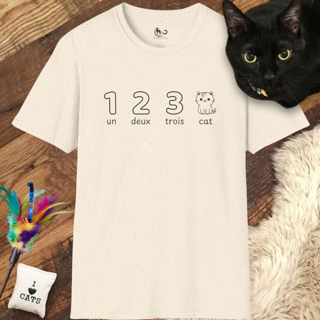 Un Deux Trois Cat Classic Tee