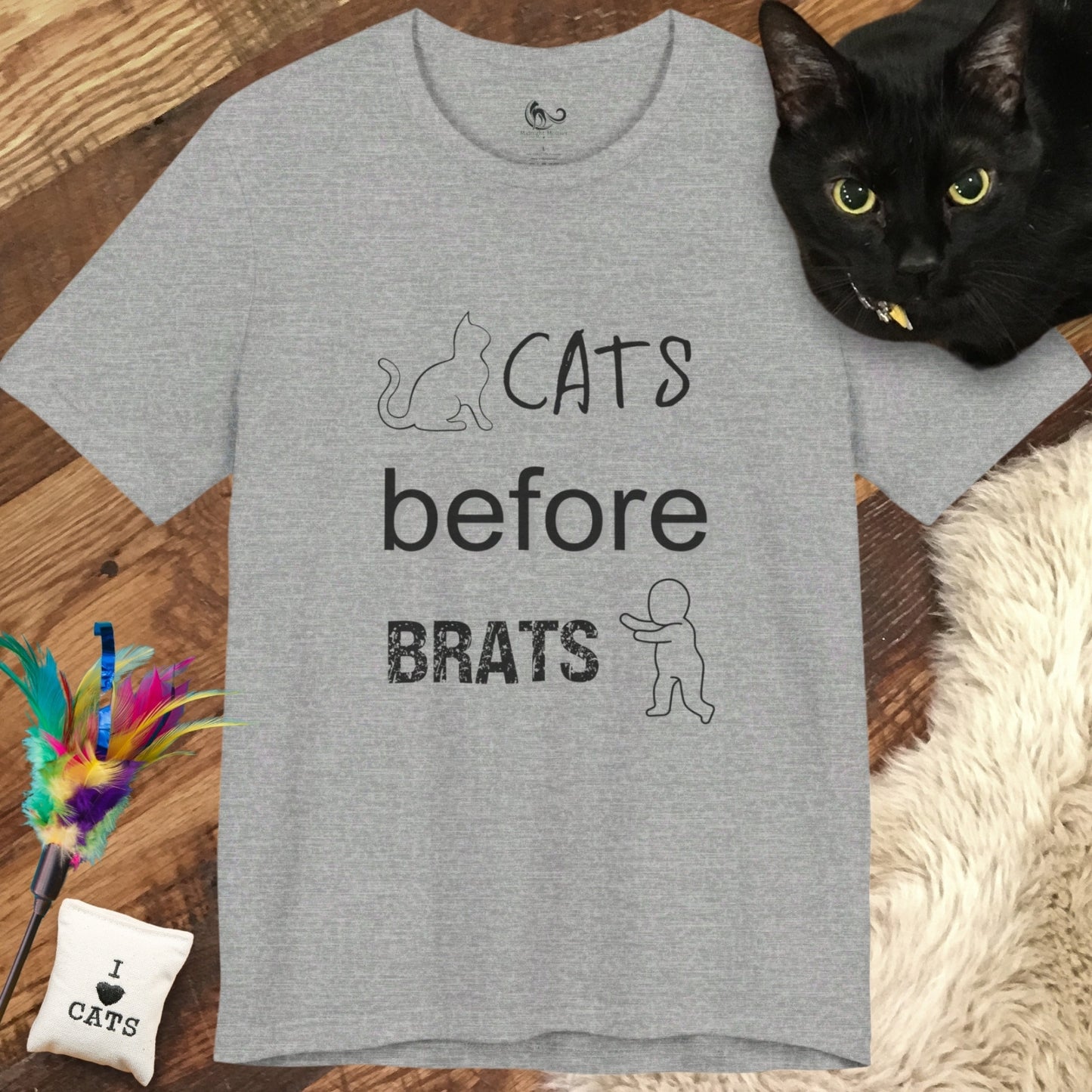 Cats Before Brats Classic Tee