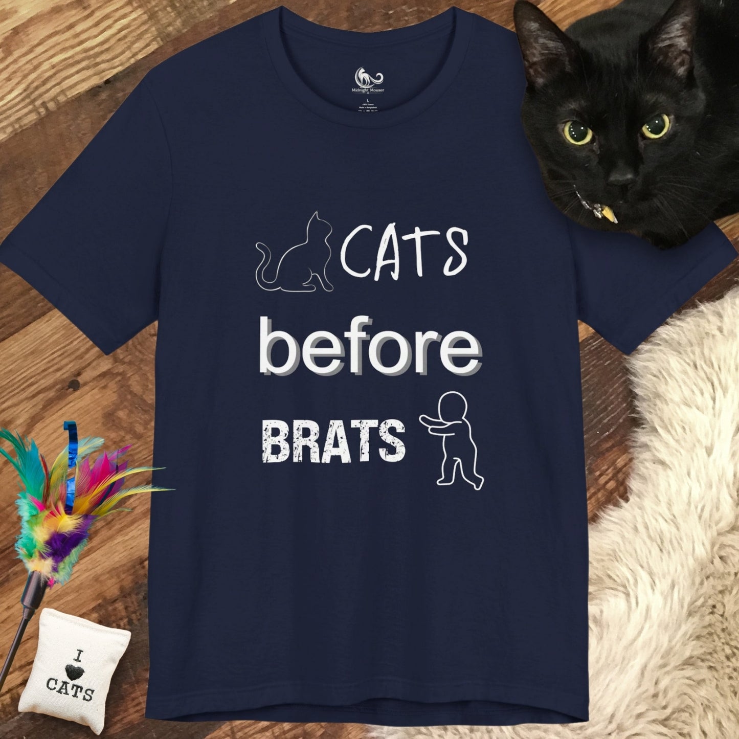 Cats Before Brats Classic Tee