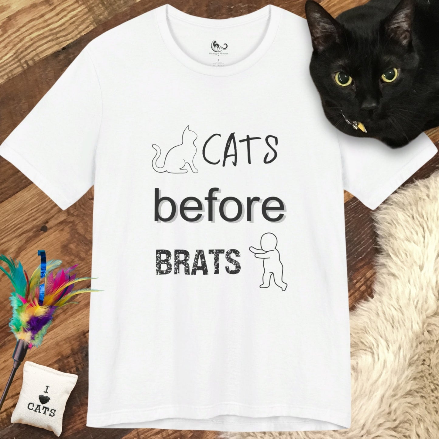 Cats Before Brats Classic Tee