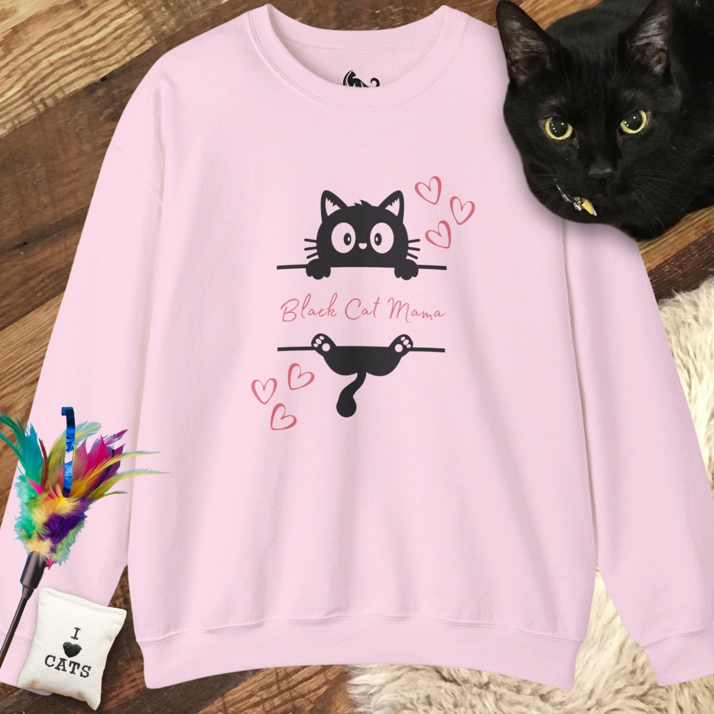 Black Cat Mama Sweatshirt