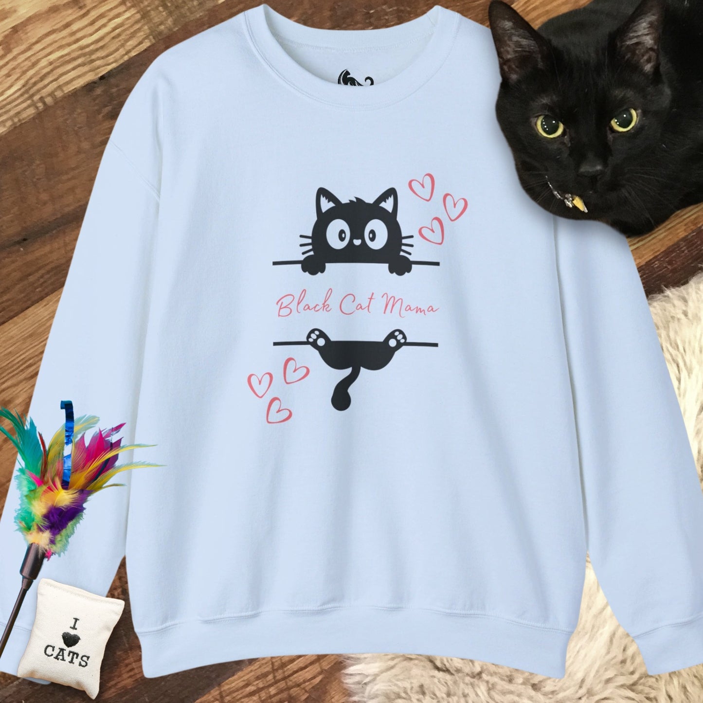 Black Cat Mama Sweatshirt