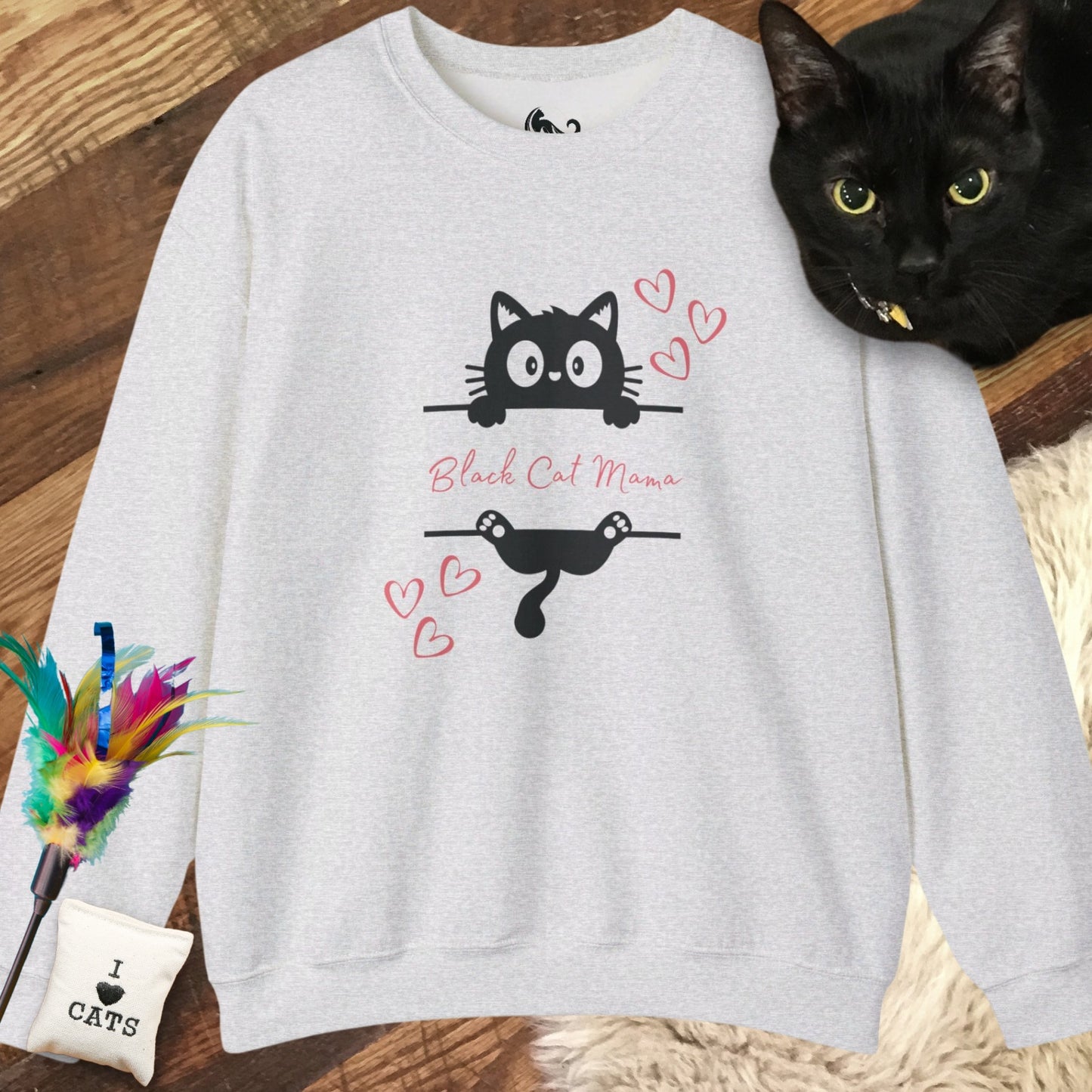 Black Cat Mama Sweatshirt