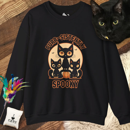 Purr-sistently Spooky Sweatshirt