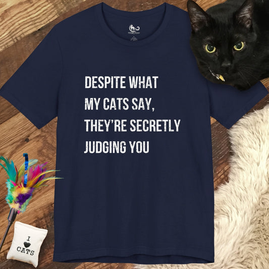 My Cats Are Judging You Classic Tee