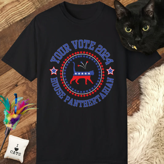 House Panthertarian for President 2024 Relaxed Tee