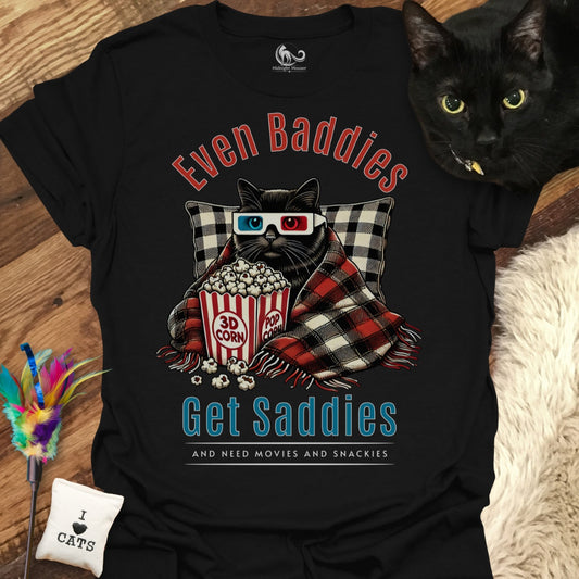 Even Baddies Get Saddies Classic Tee