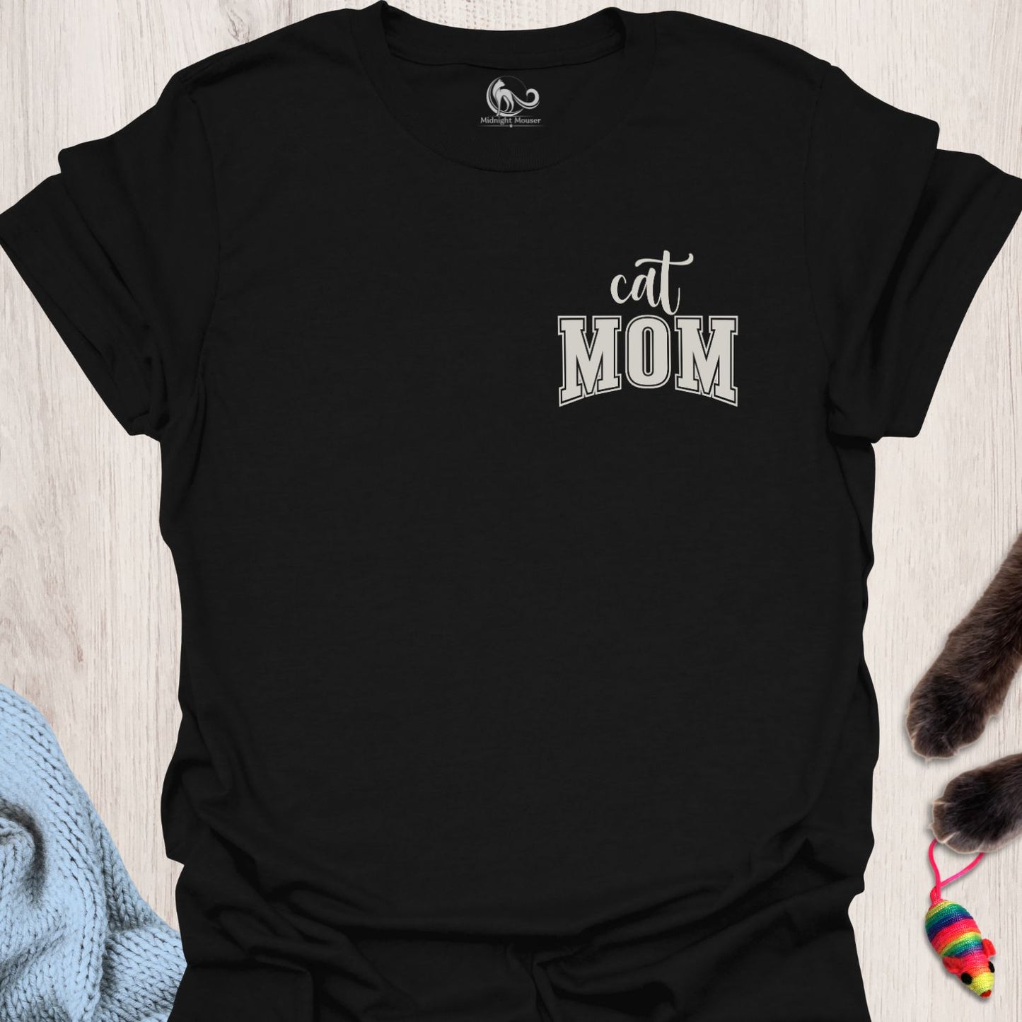Cat Mom Pocket Classic Tee