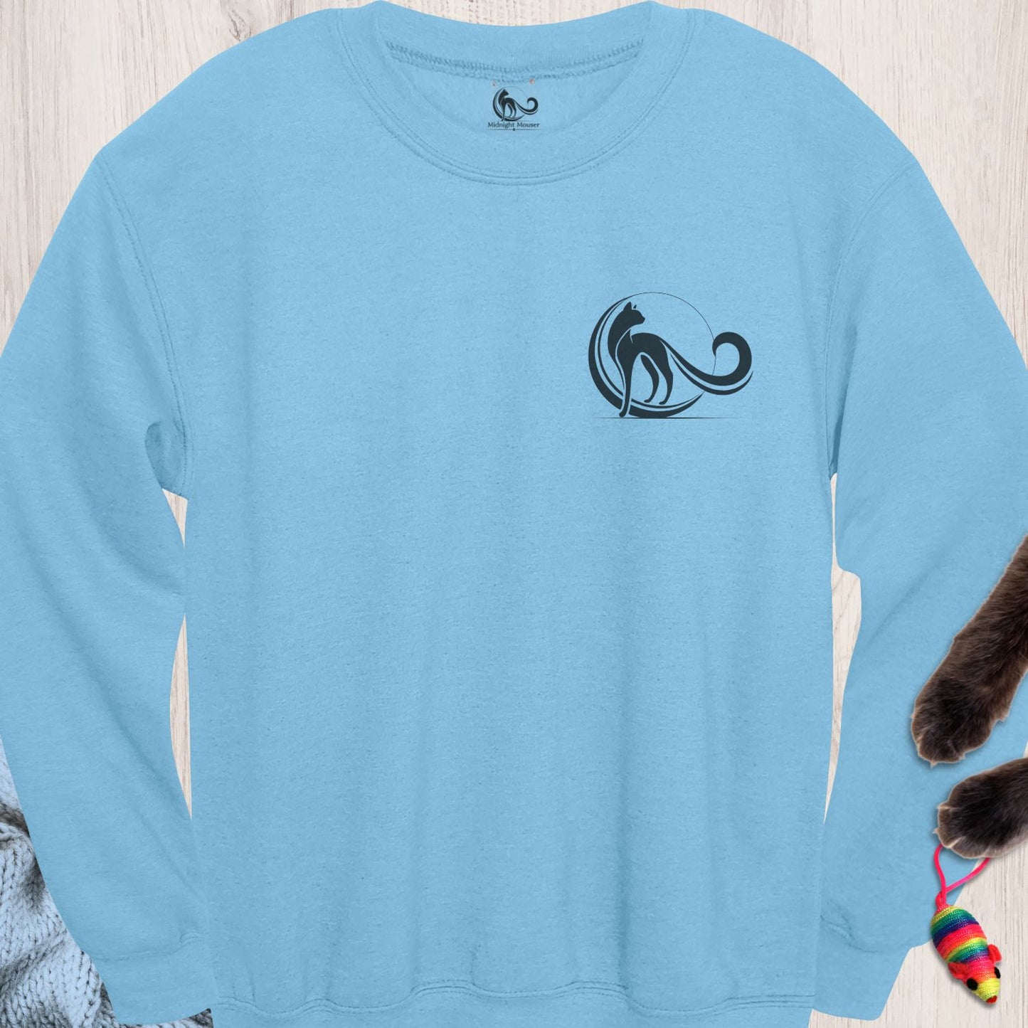 Embroidered Midnight Mouser Logo Sweatshirt