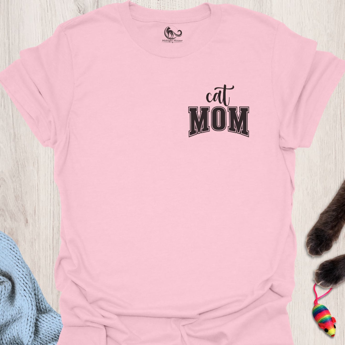 Cat Mom Pocket Classic Tee