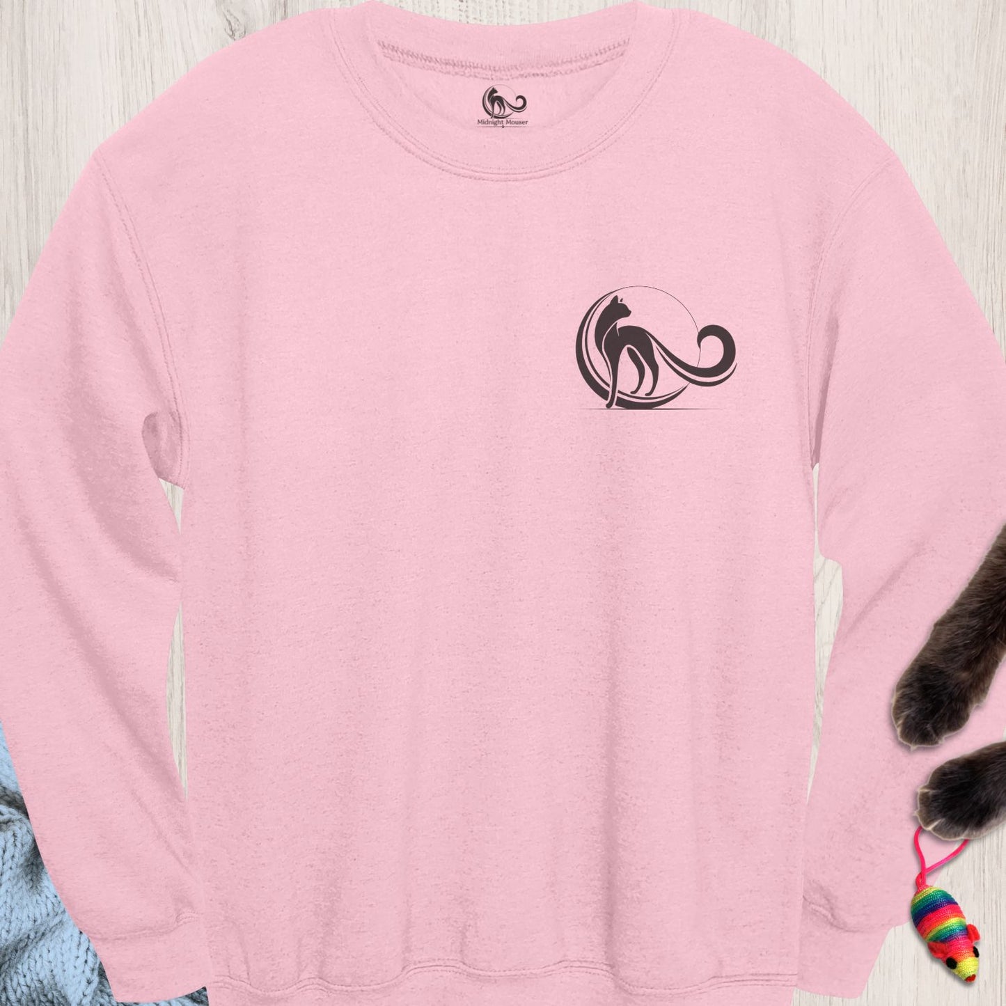 Embroidered Midnight Mouser Logo Sweatshirt