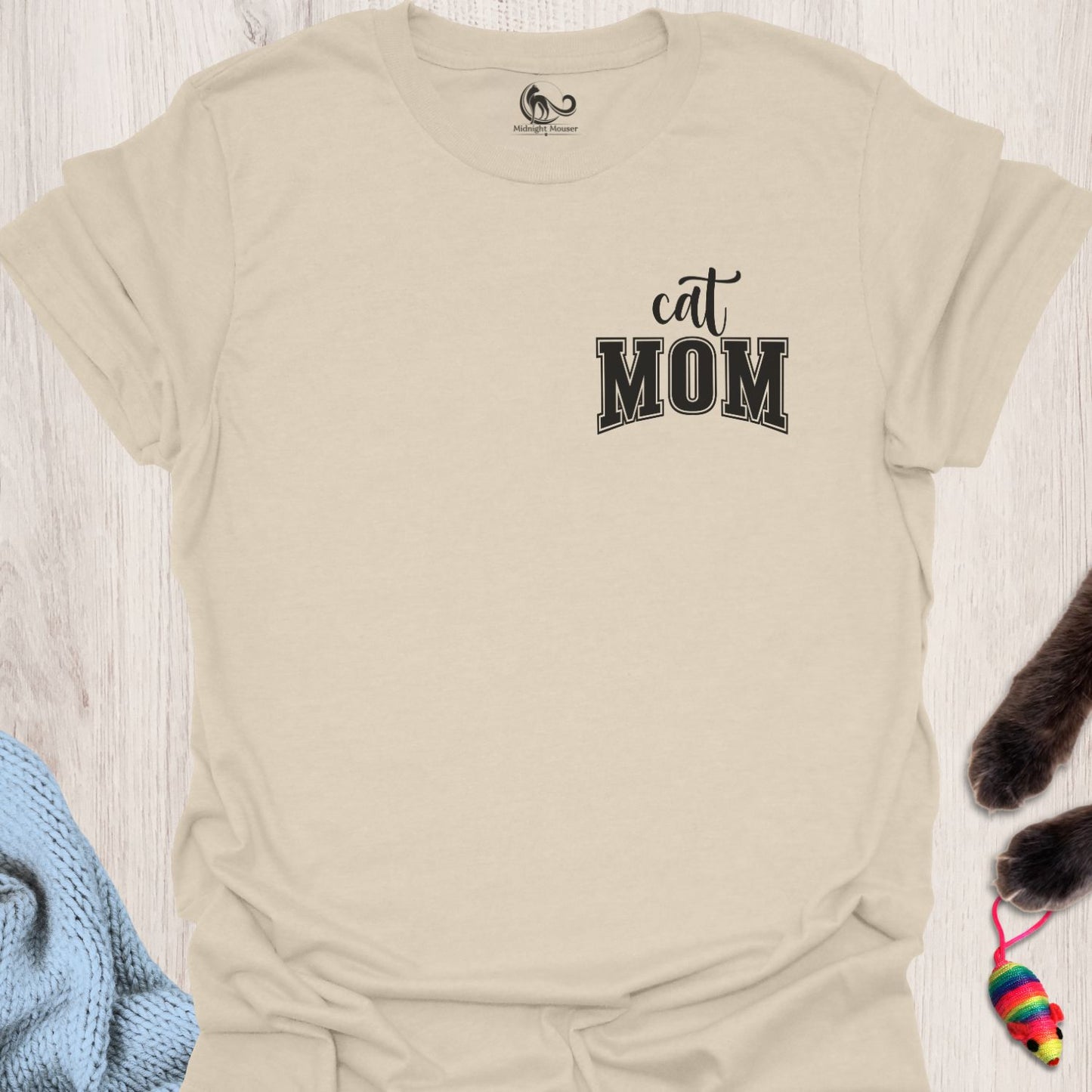 Cat Mom Pocket Classic Tee