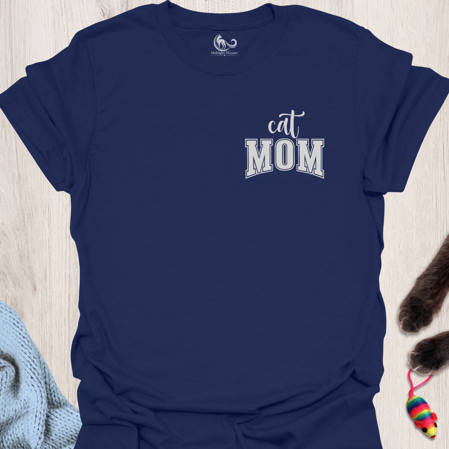 Cat Mom Pocket Classic Tee