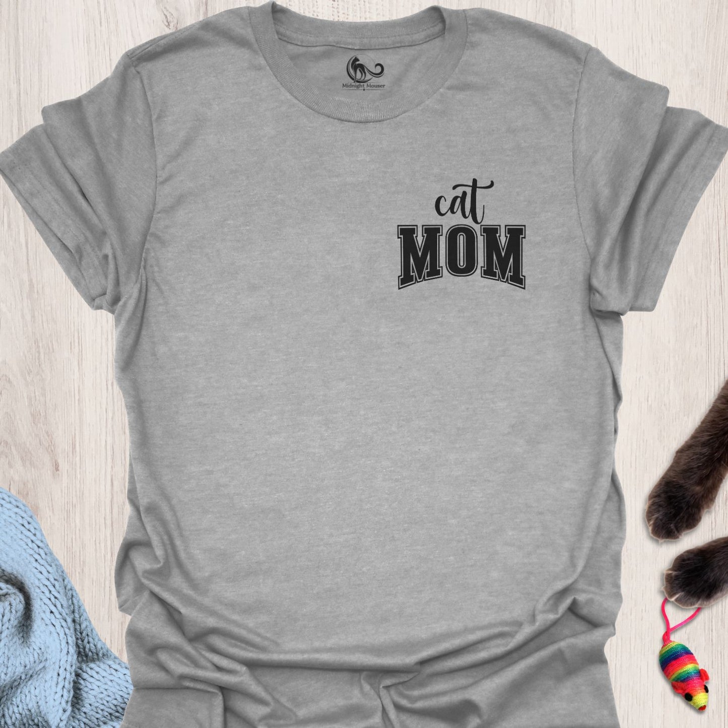Cat Mom Pocket Classic Tee
