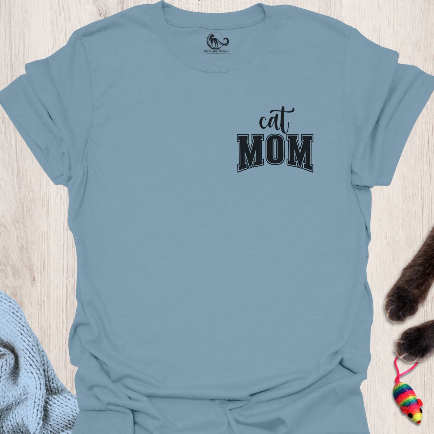 Cat Mom Pocket Classic Tee