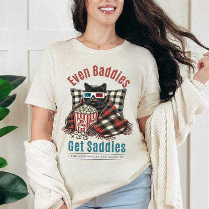 Even Baddies Get Saddies Classic Tee